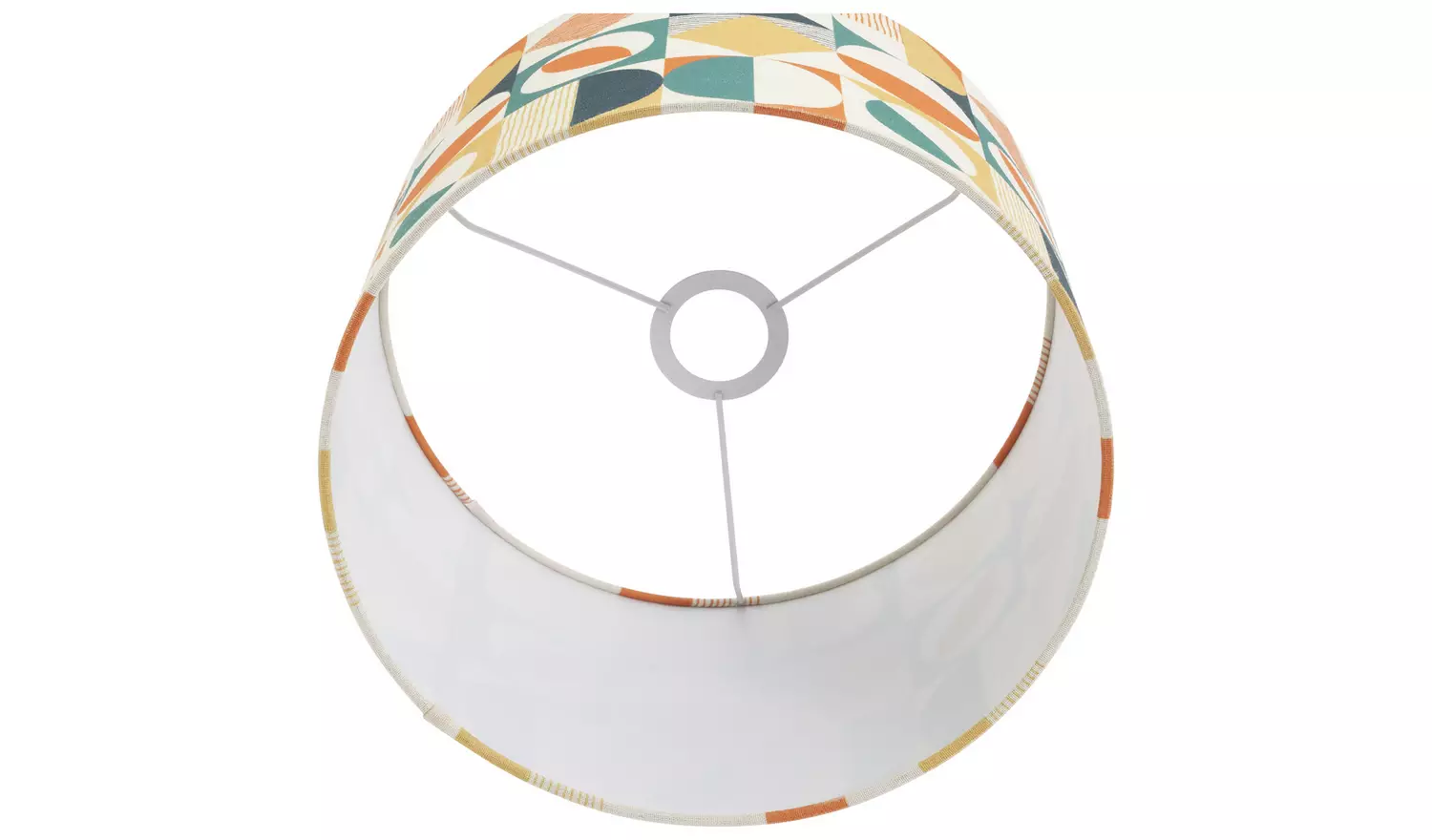 Habitat Geometric Printed Easy Fit Drum Lampshade - 30cm