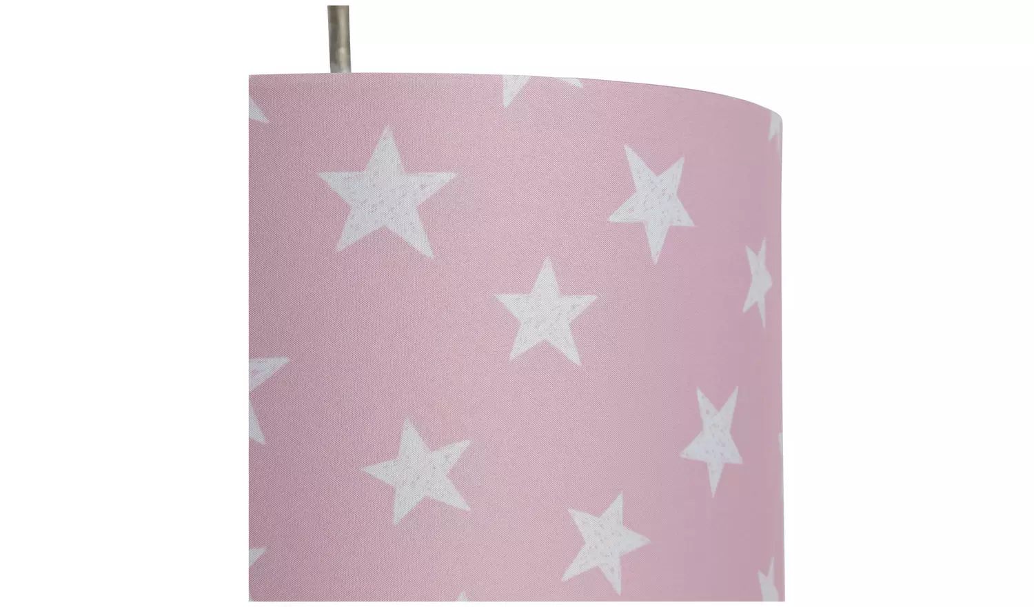 Argos Home Kids Pink Little Star Drum Lampshade - 25cm