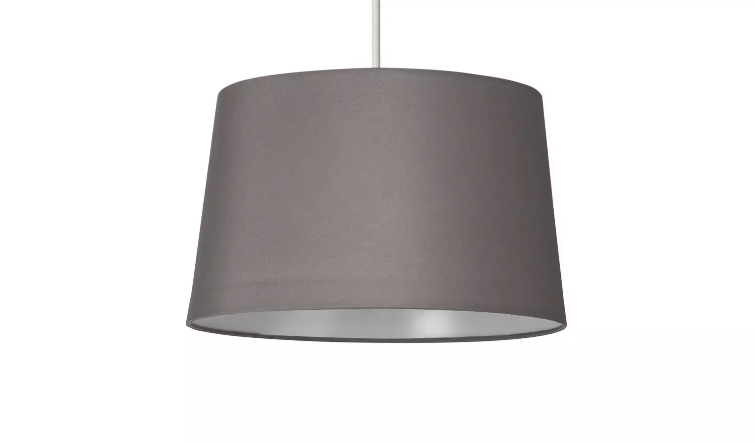 Argos Home Flint Grey Easy Fit Tapered Lampshade - 29cm