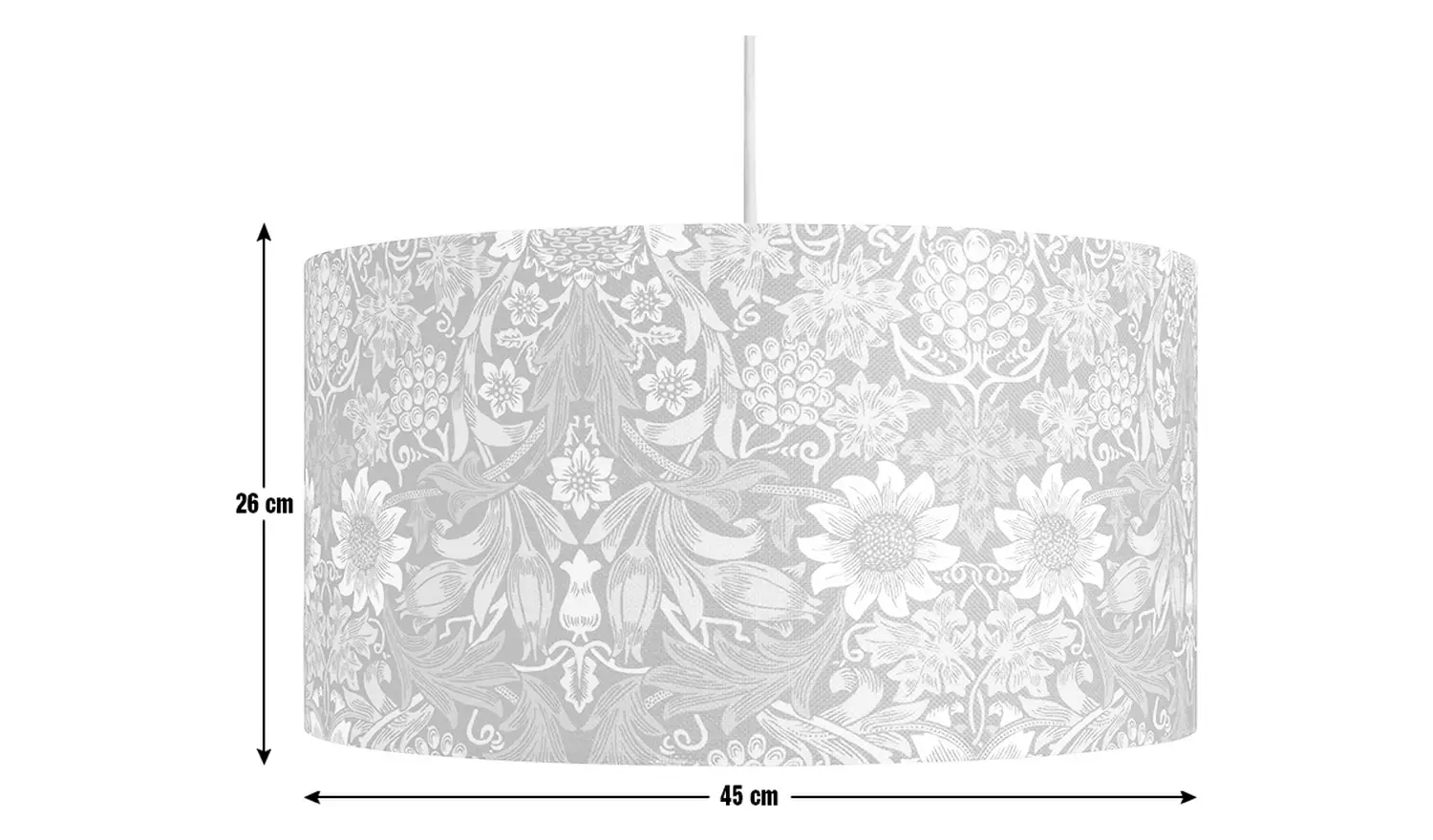 Habitat x Morris & Co. Sunflower Lampshade - Navy