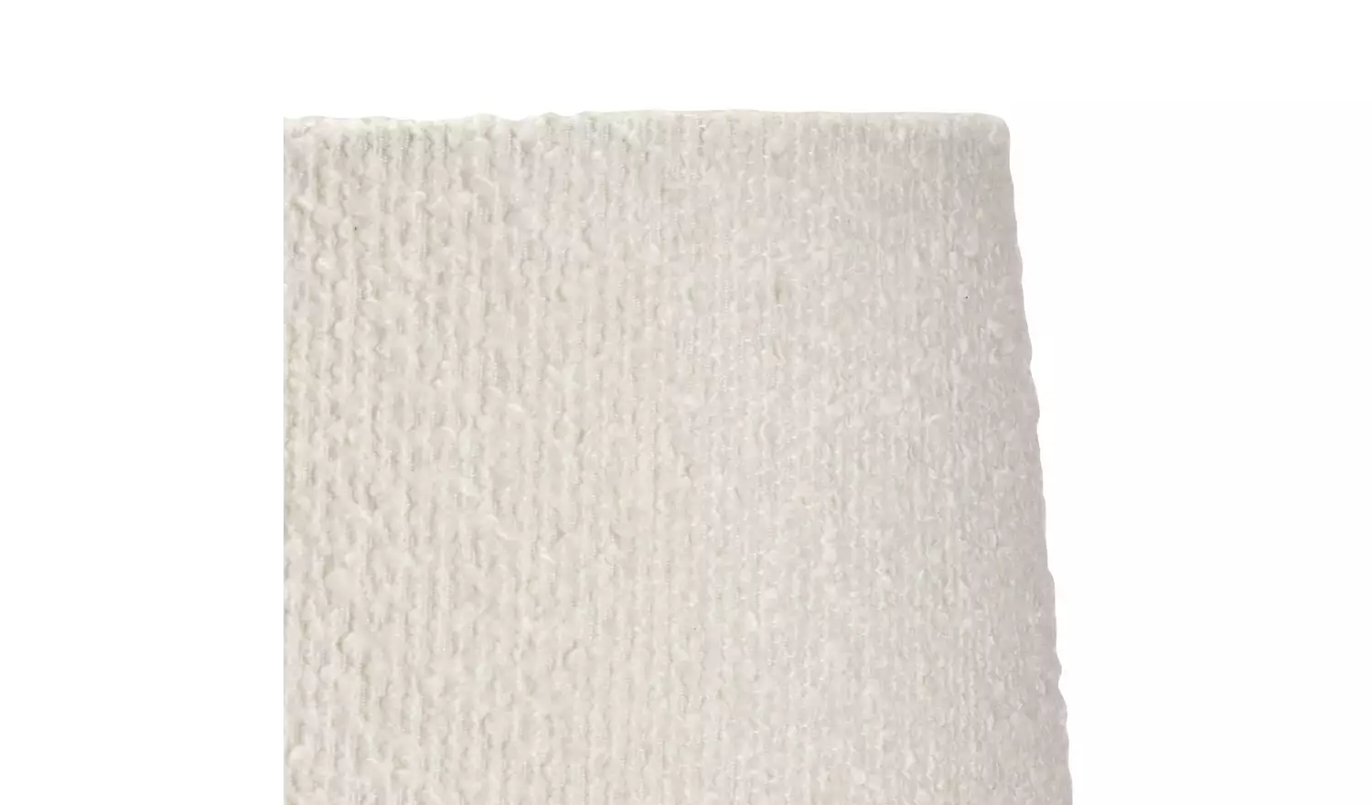 Habitat Boucle Tapered Cream Easy Fit Lampshade - 32.5cm