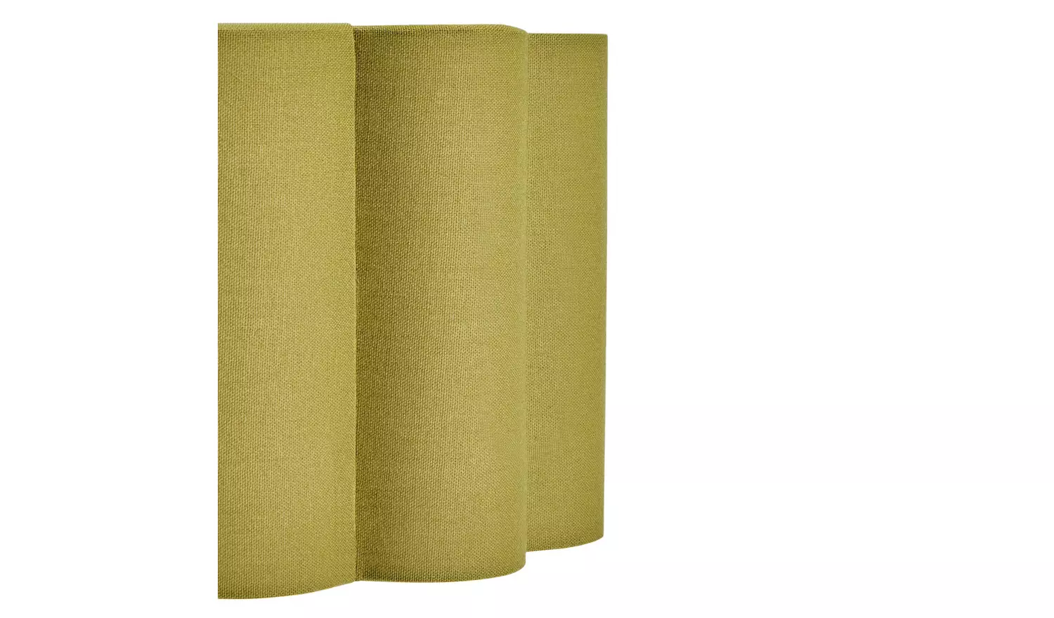 Habitat Pleat Olive Easy Fit Lampshade - 30cm