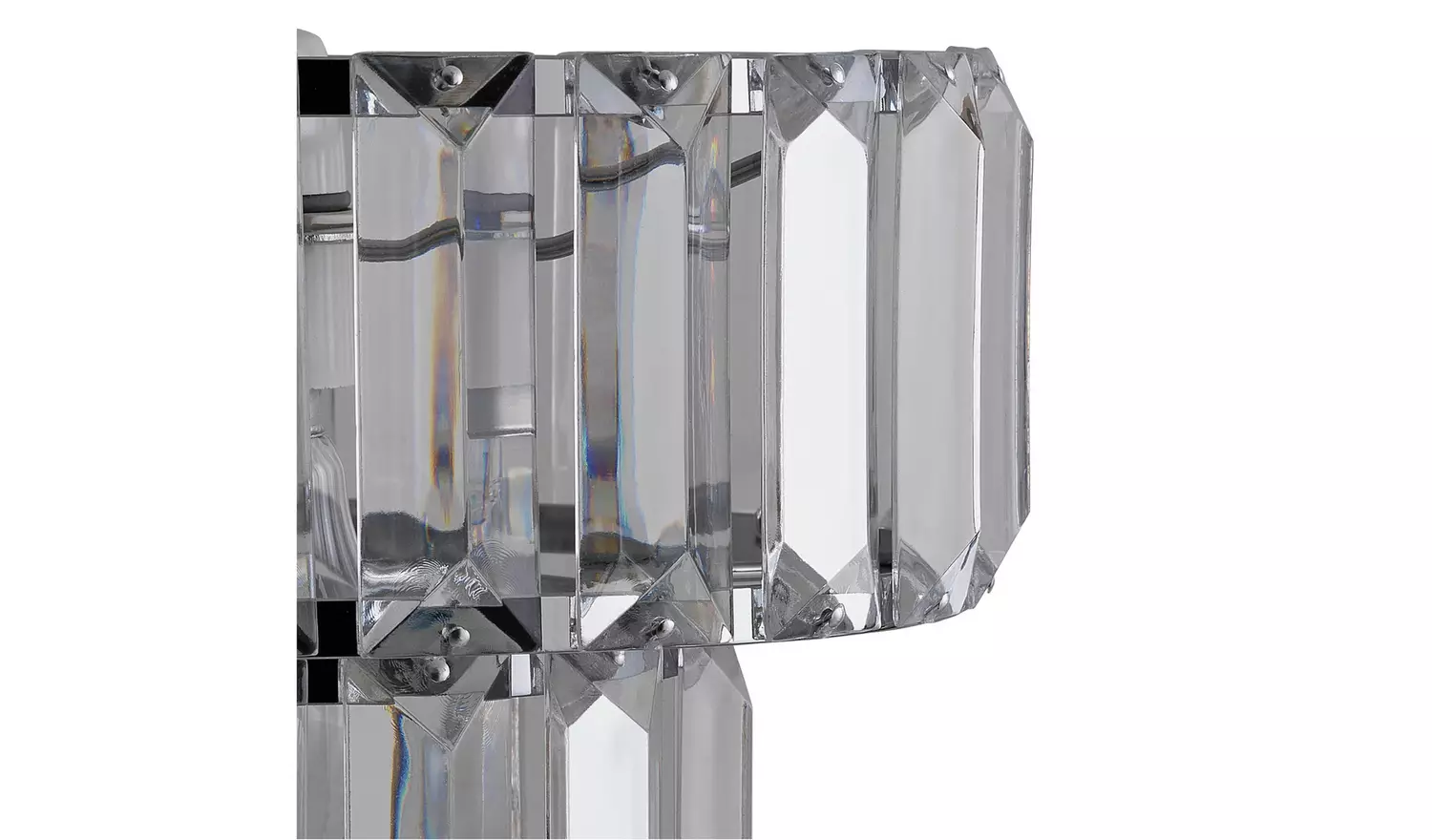 Argos Home Valencia 2 Tier Shade - Chrome