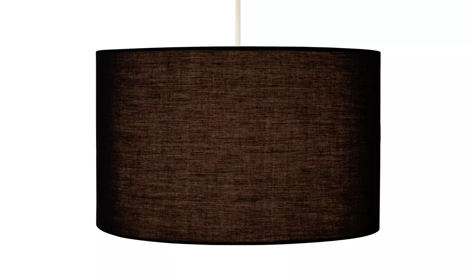 Argos Home Black Easy Fit Drum Lampshade - 40cm