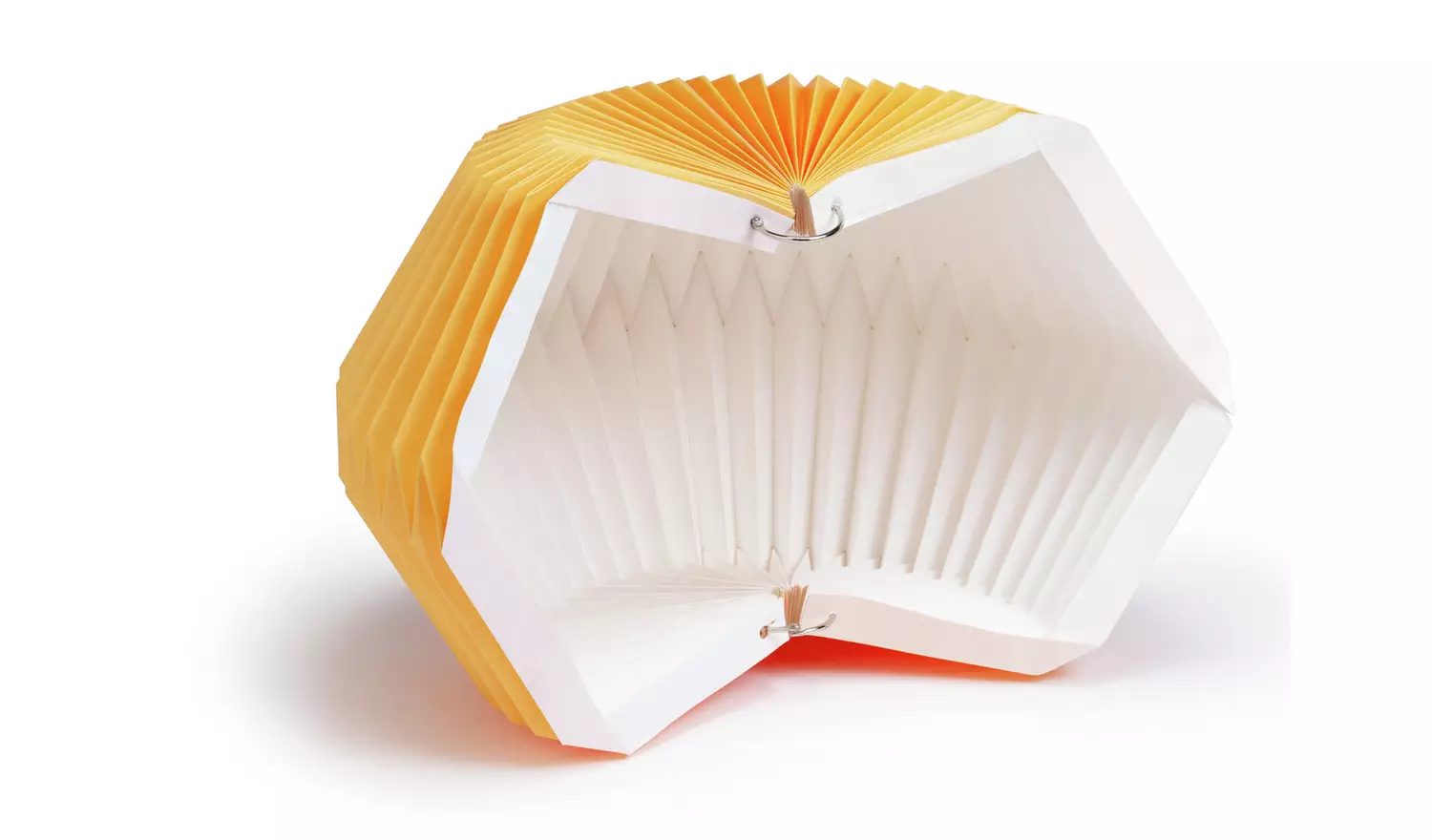 Habitat Kids Yellow Origami Easy Fit Paper Lampshade - 37cm