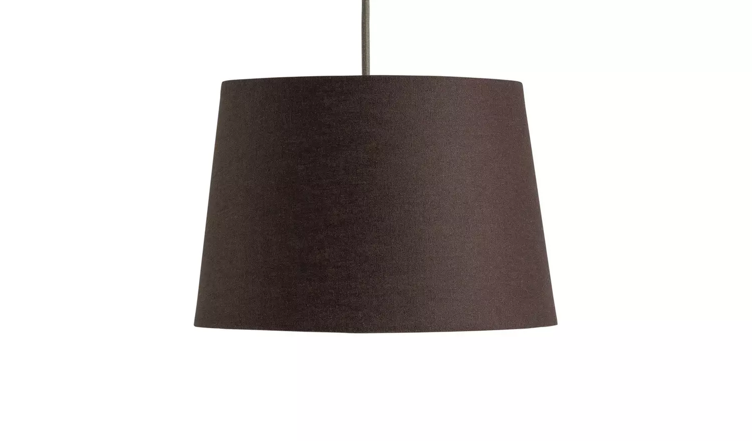 Habitat Dark Grey Textured Easy Fit Tapered Lampshade - 30cm