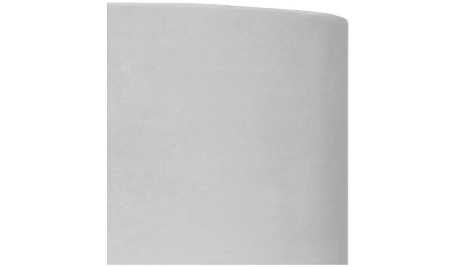 Habitat Grey Velvet Easy Fit Drum Lampshade - 49cm