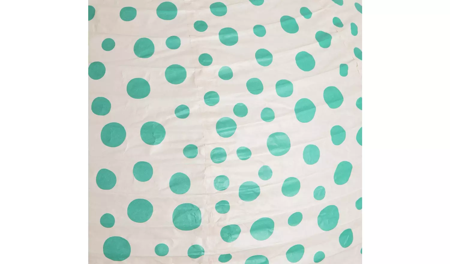 Habitat Kids Teal Dots Easy Fit Paper Lampshade - 45cm