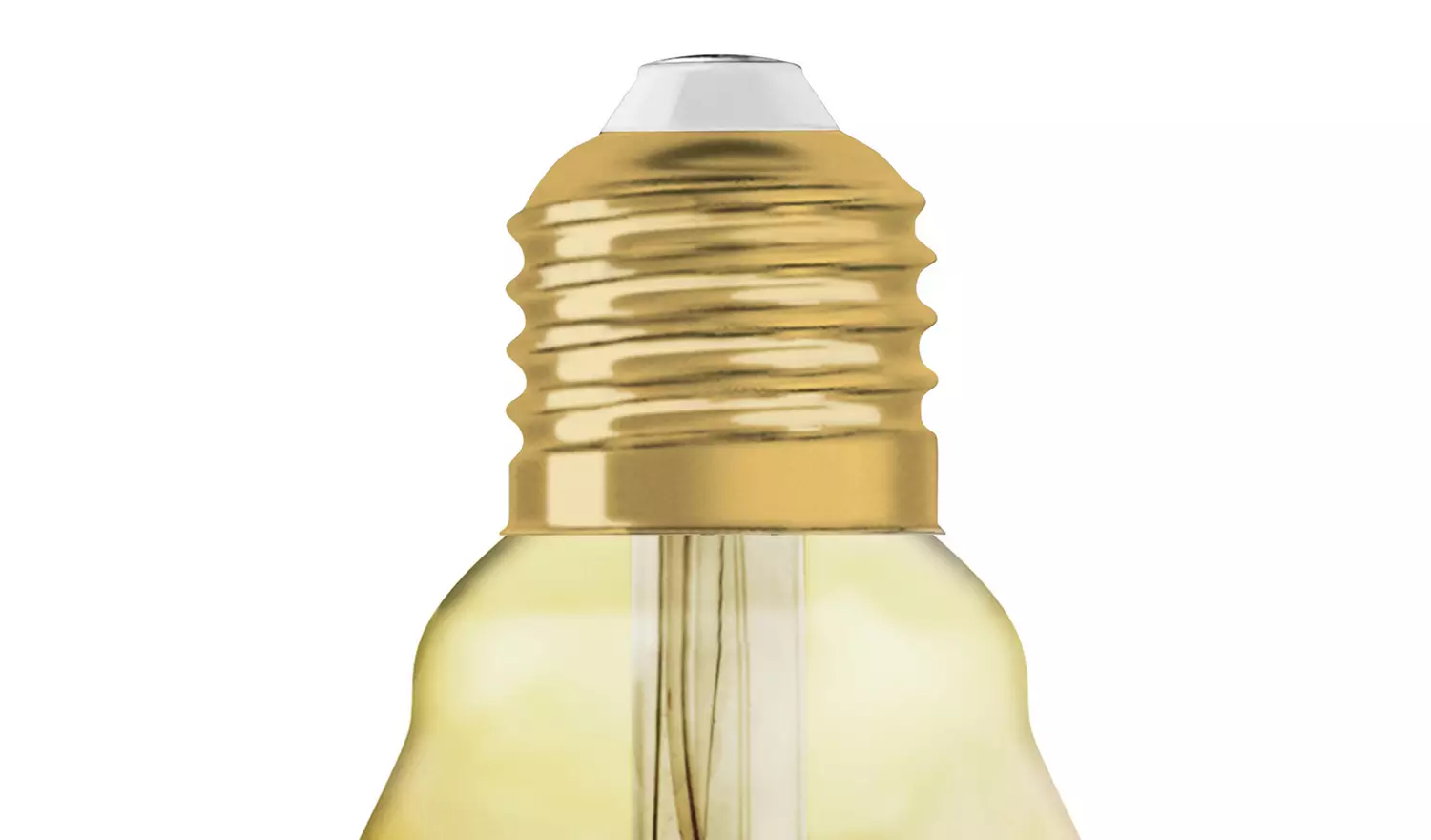 Osram 36W ES LED Vintage Gold Oval Light Bulb