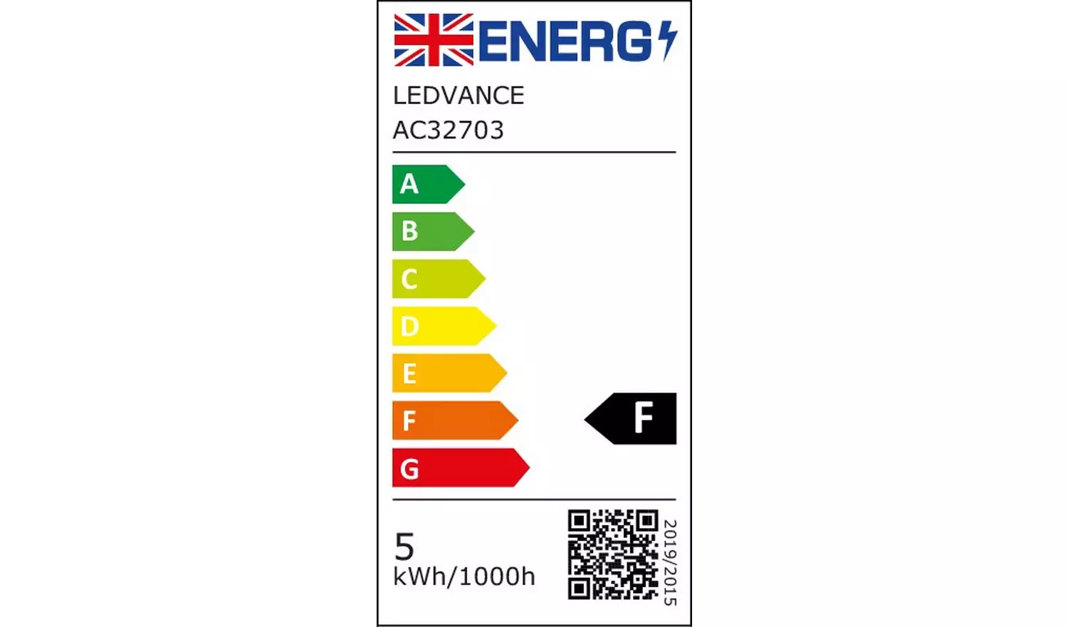 Osram 5W LED Full Glass GU10 Bulb - Twin Pack
