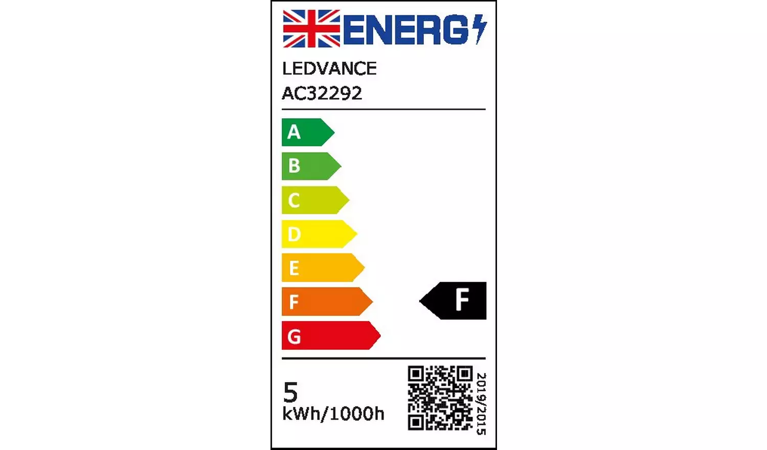 Osram 5W LED ES Dimmable Light Bulb - 2 Pack