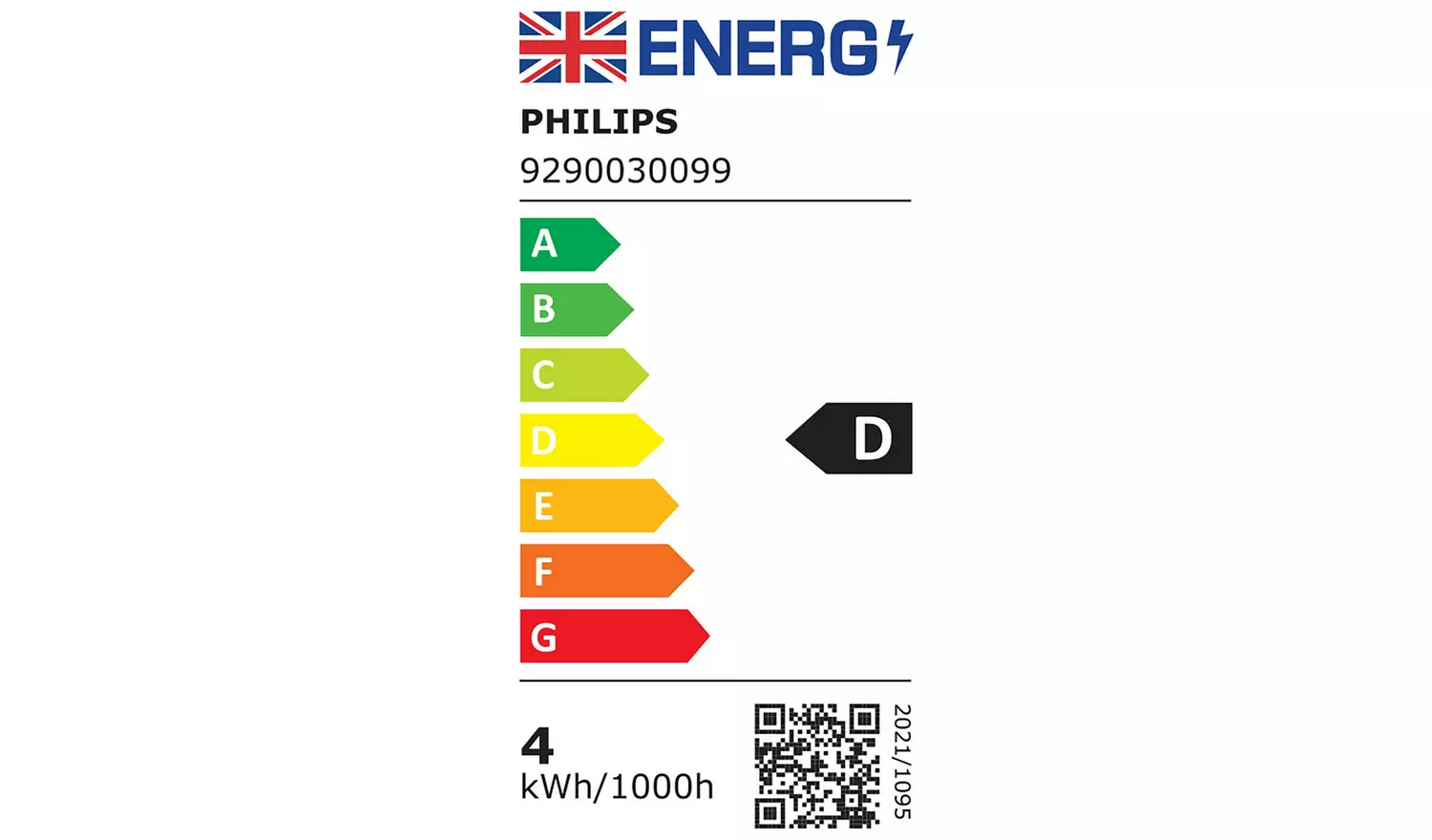 Philips 5W LED ES Dimmable Light Bulb
