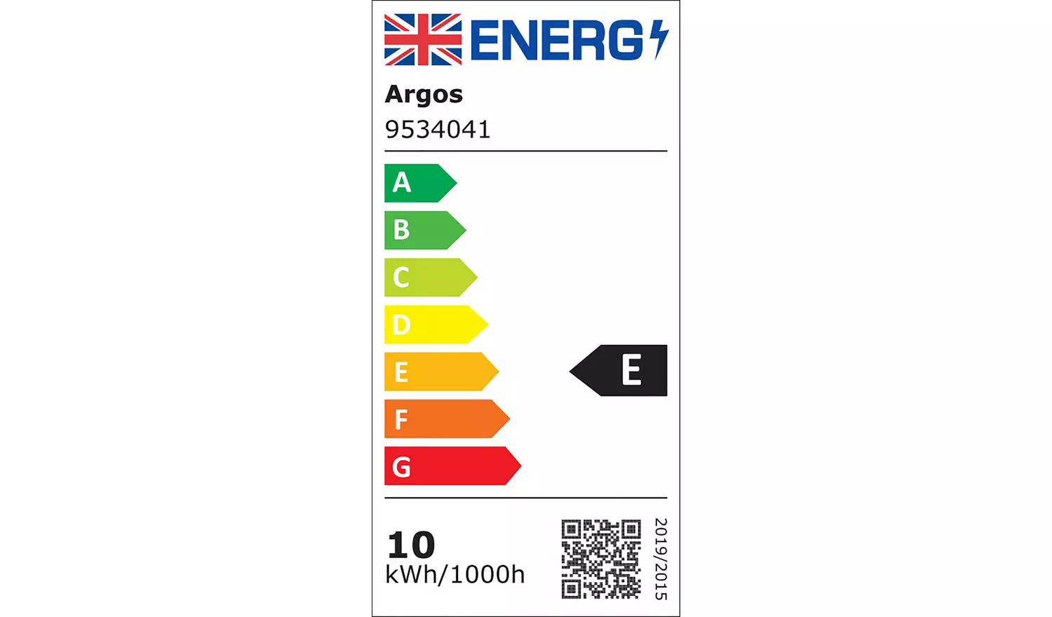 Argos Home 9.6W LED BC Light Bulb - 2 Pack