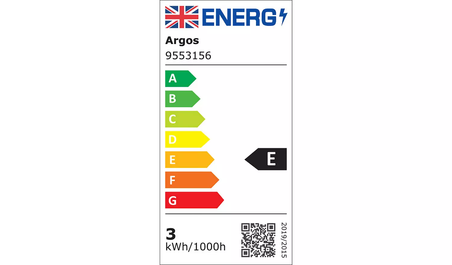 Argos Home 2.4W LED GU10 Light Bulb - 4 Pack