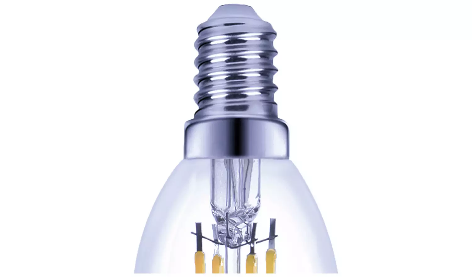 Argos Home 3.4W Filament LED SES Light Bulb - 2 Pack