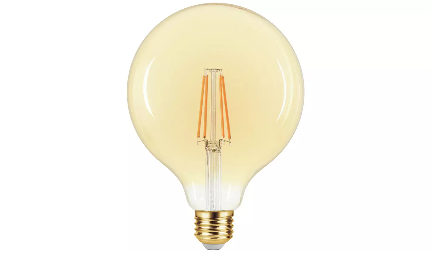 Argos Home 3.6W Filament G125 LED ES Light Bulb