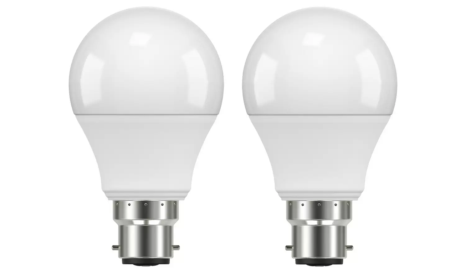Argos Home 7.2W LED BC Light Bulb - 2 Pack