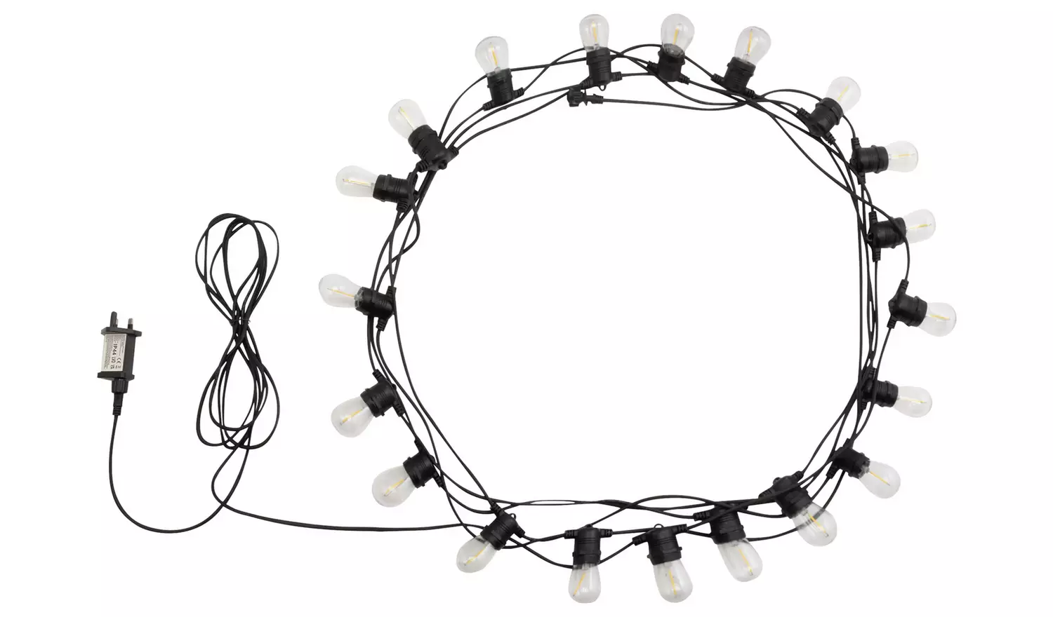 Habitat 30 Warm White Bulb Festoon Light