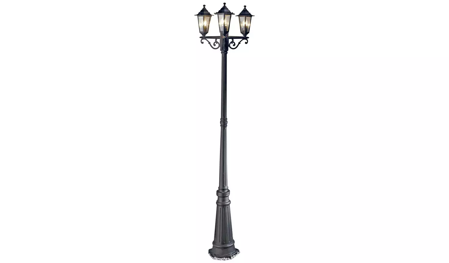 Argos Home Three Head Aluminium Street Lamp
