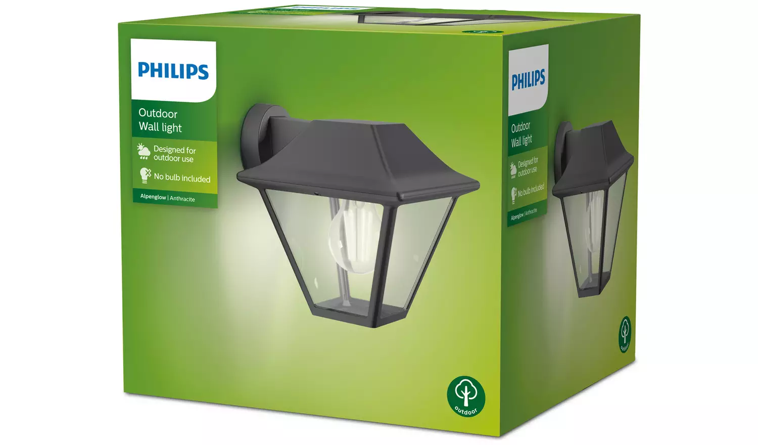 Philips LED Alpenglow Outdoor Wall Light