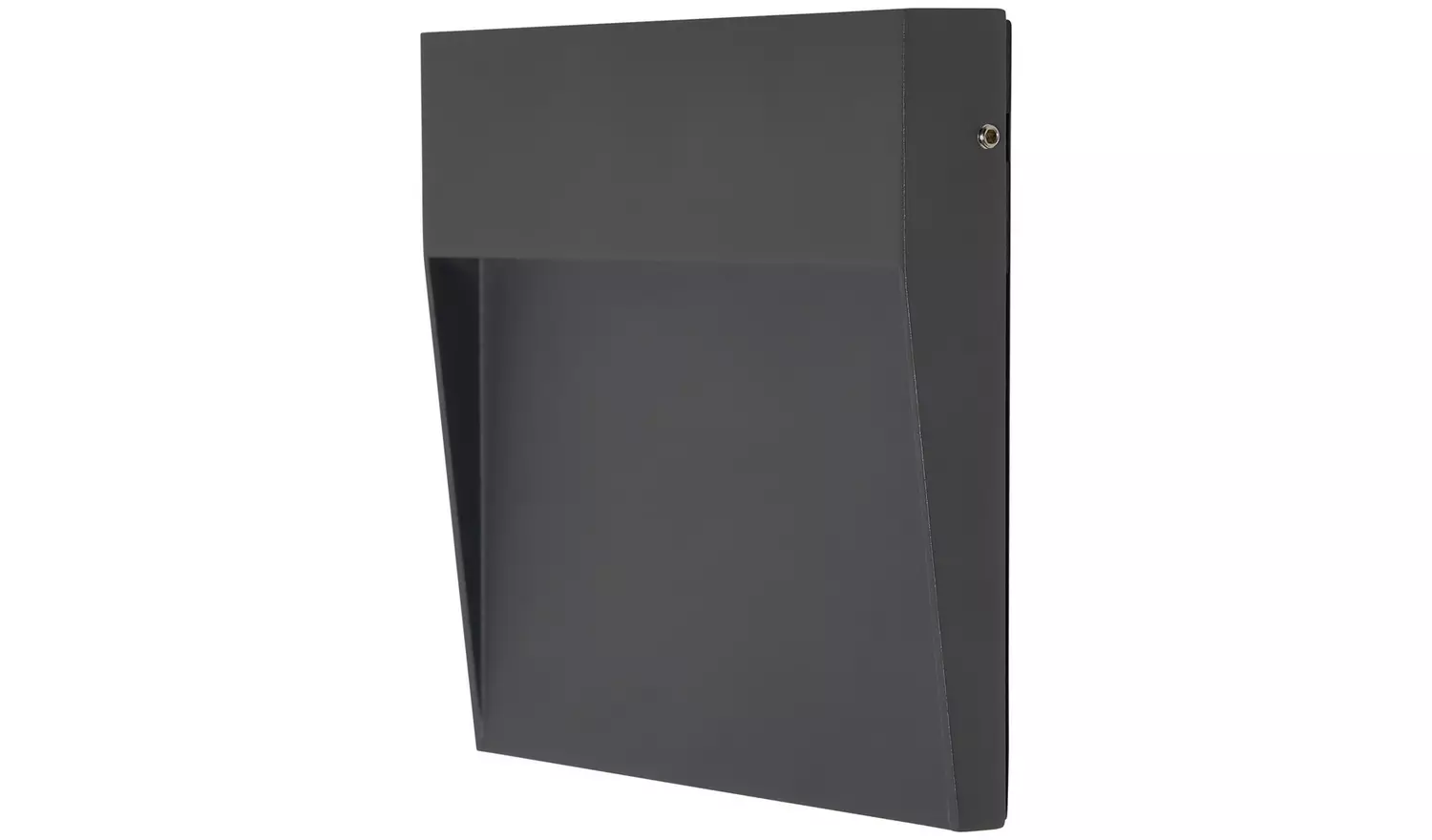 Zink AURA IP54 Anthracite LED Square Outdoor Guide Light