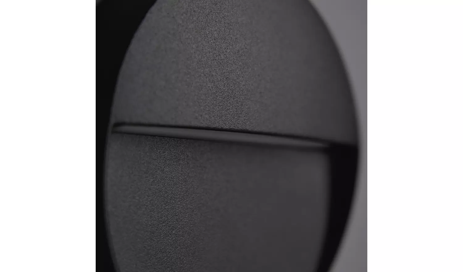 Zink BRIA IP54 Black LED Round Outdoor Guide Light