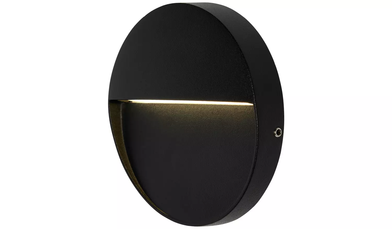 Zink BRIA IP54 Black LED Round Outdoor Guide Light