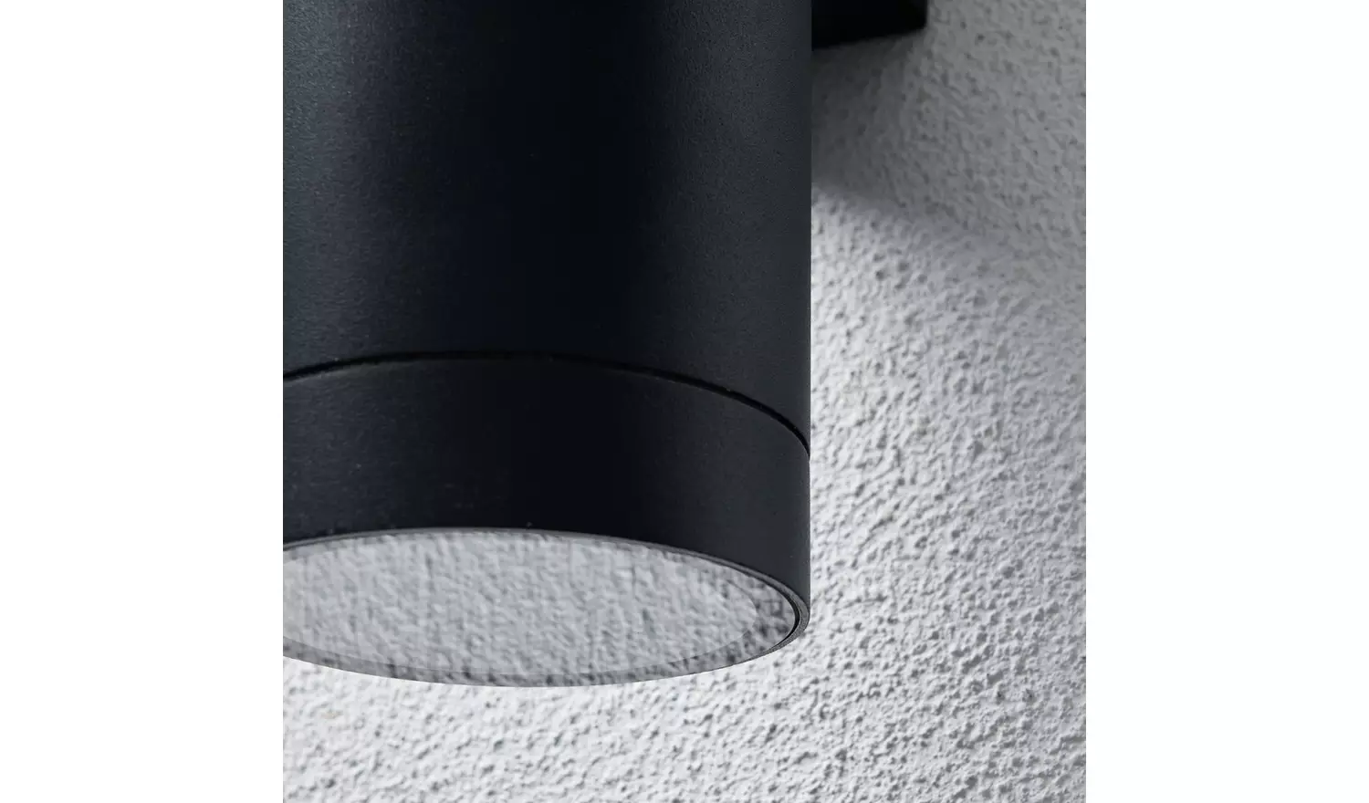 Zink FINN IP65 Black LONG Outdoor Wall Up and Down Light