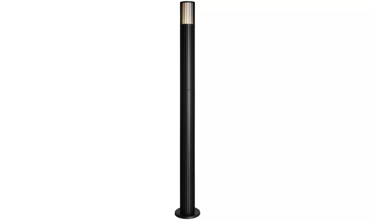Zink IVY IP44 Black Adjustable Outdoor Post Light