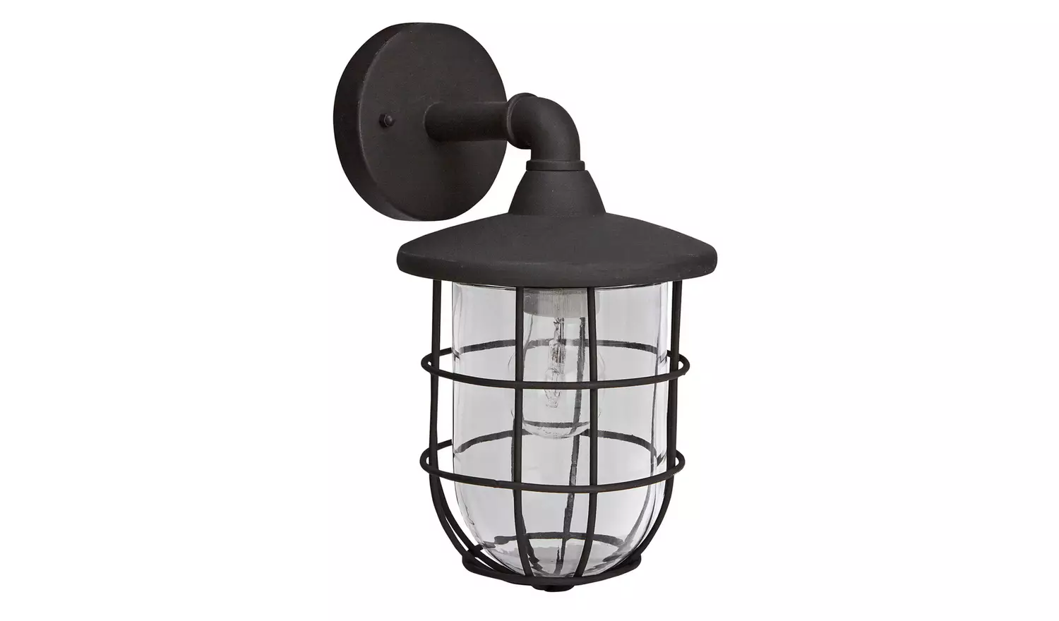 Argos Home Indira Grey Outdoor Cage WallLantern