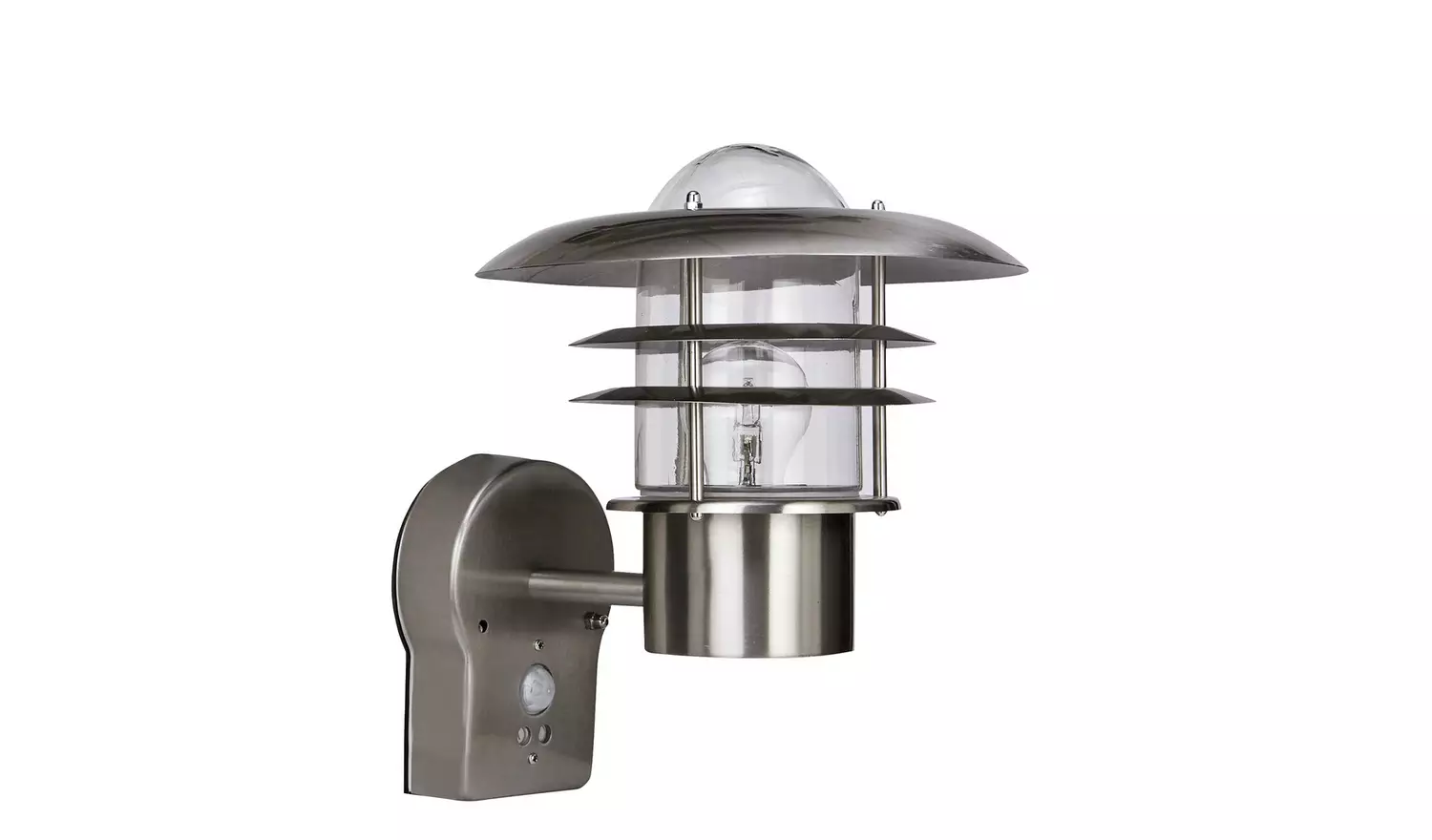 Argos Home Stern Stainless Steel PIR Lantern