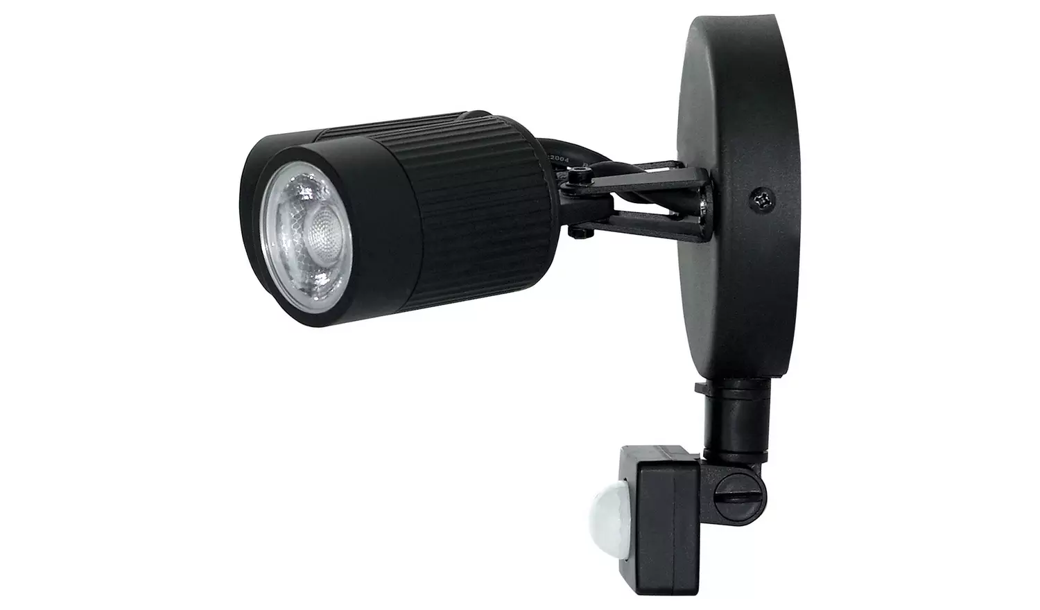 Luceco Twin Black PIR Spotlights