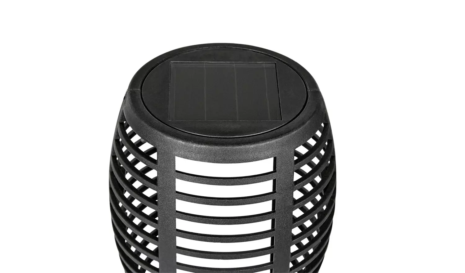 Garden by Sainsbury's Solar Dancing Flame Torch - 4 Pack