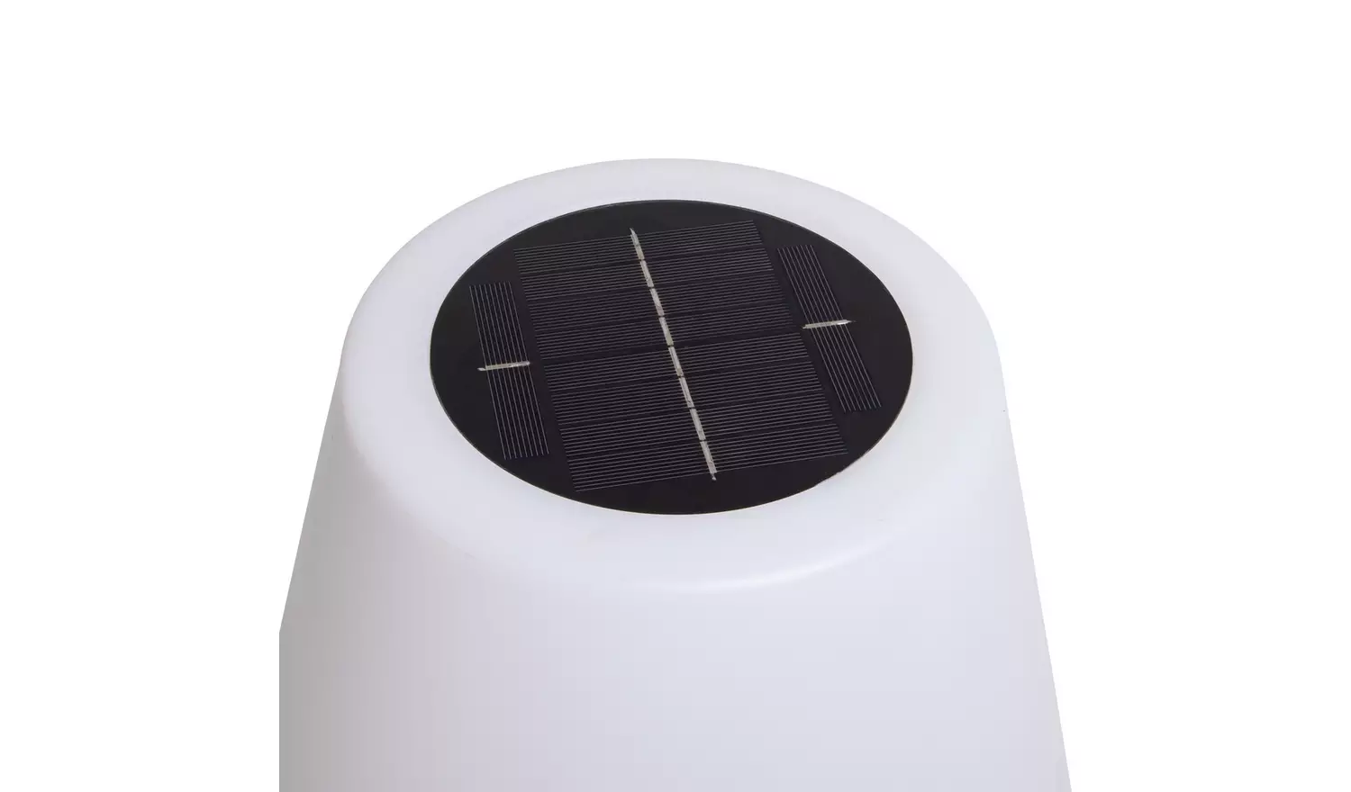 Habitat Home Warm White Outdoor Tripod USB LED Solar Lamp