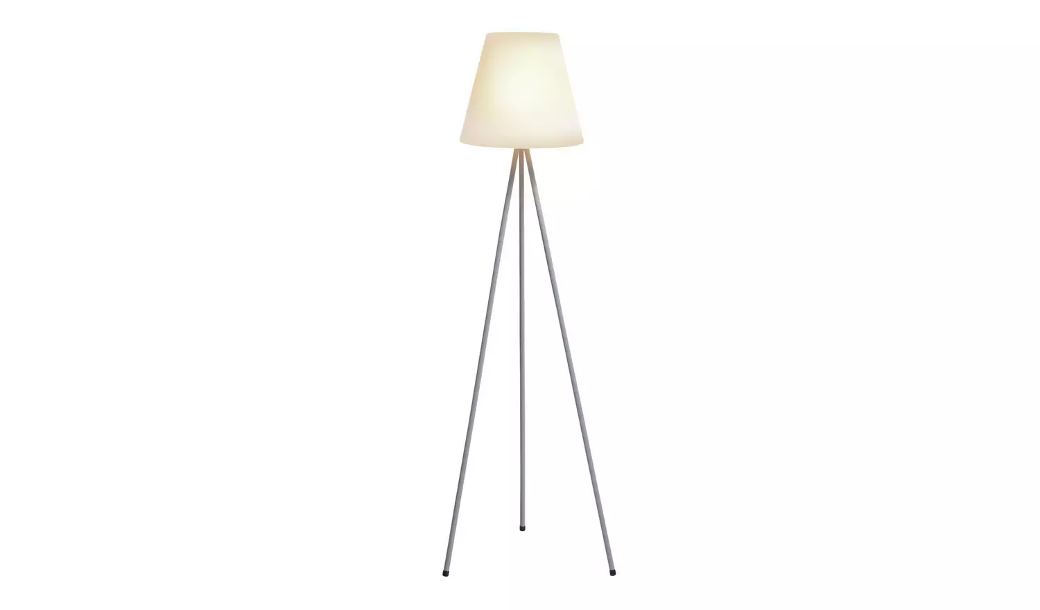 Habitat Home Warm White Outdoor Tripod USB LED Solar Lamp