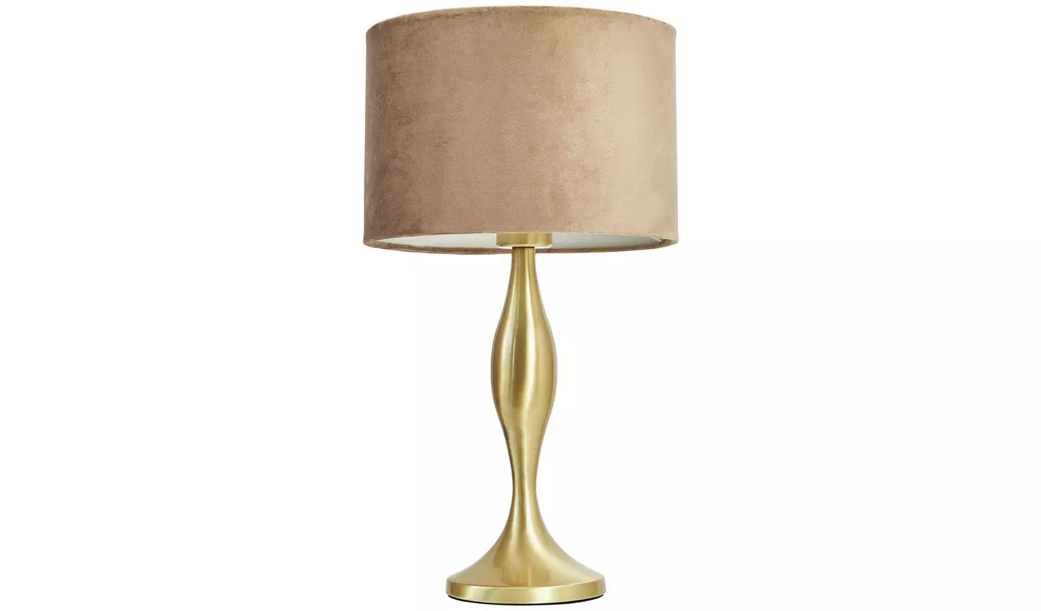 BHS Martha Large Spun Metal Table Lamp - Gold