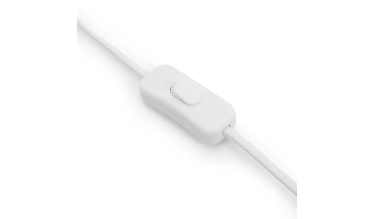 Habitat Rahnn Confetti Glass Table Lamp - White