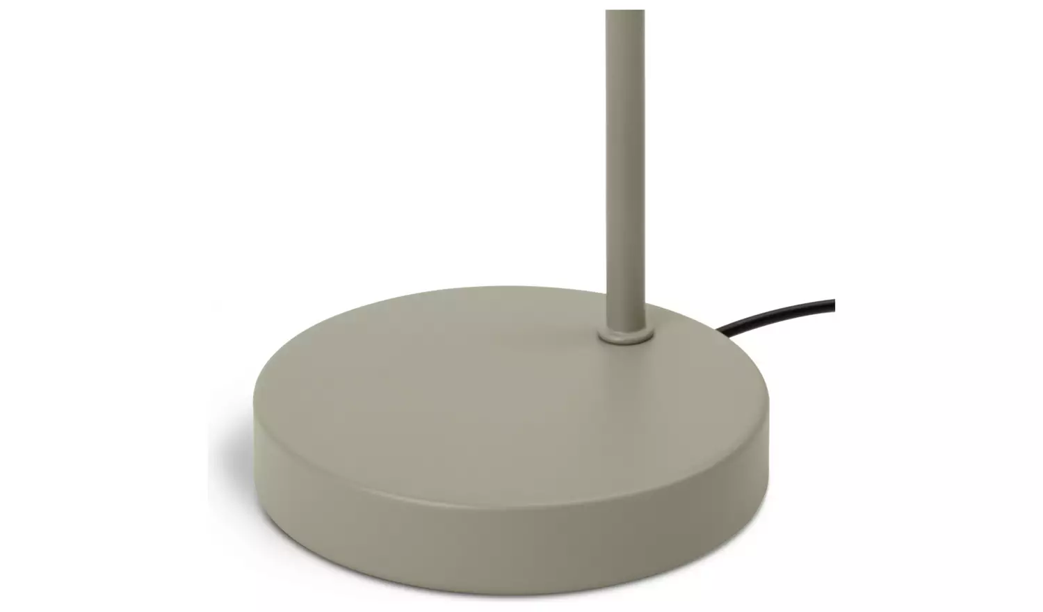 Habitat Cone 40cm Metal Table Lamp - Sage