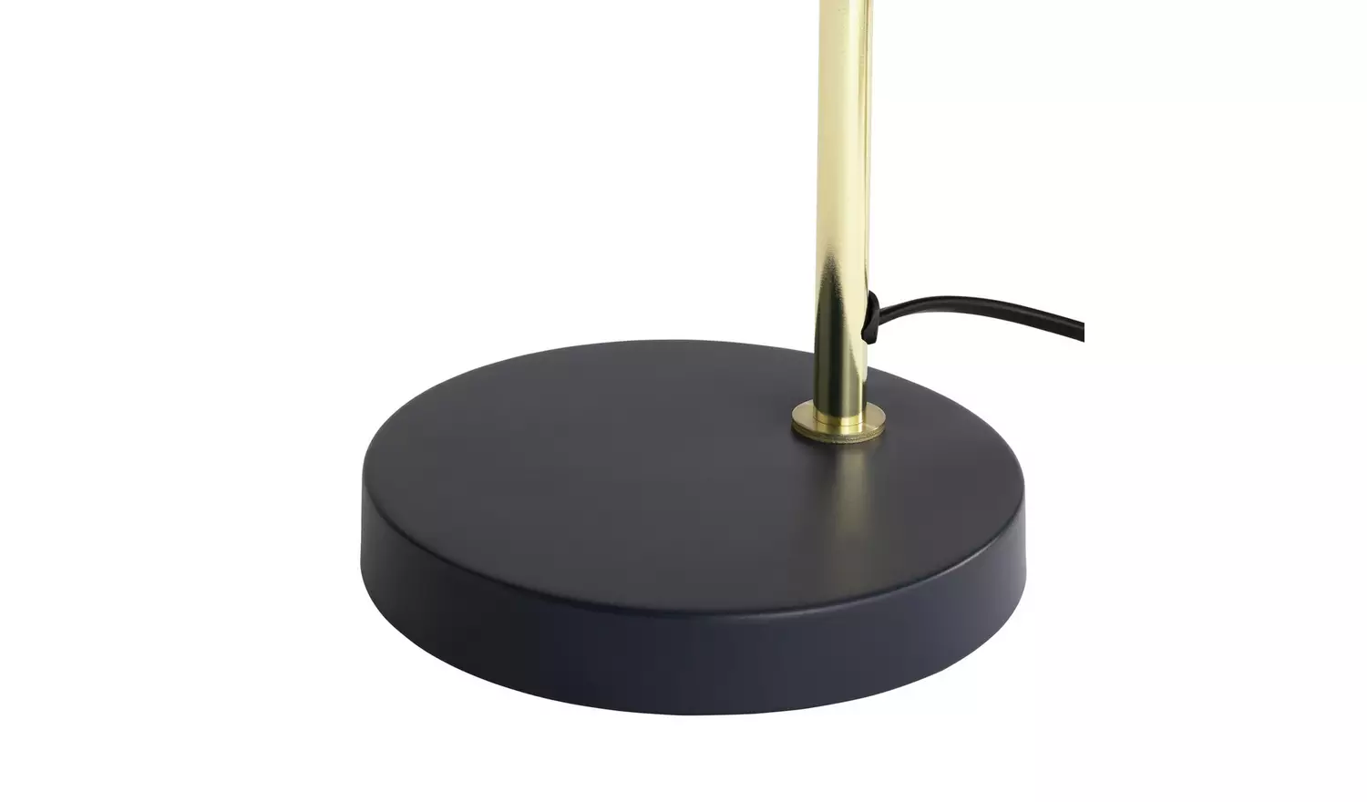 Habitat Minah Iron LED Table Lamp - Black & Brass