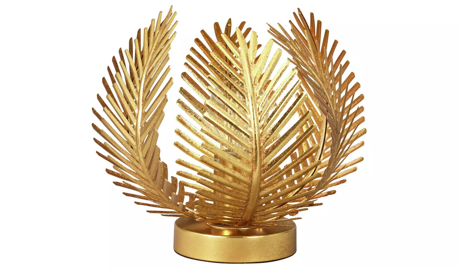 BHS Brooklyn Vessel Metal Table Lamp - Brass