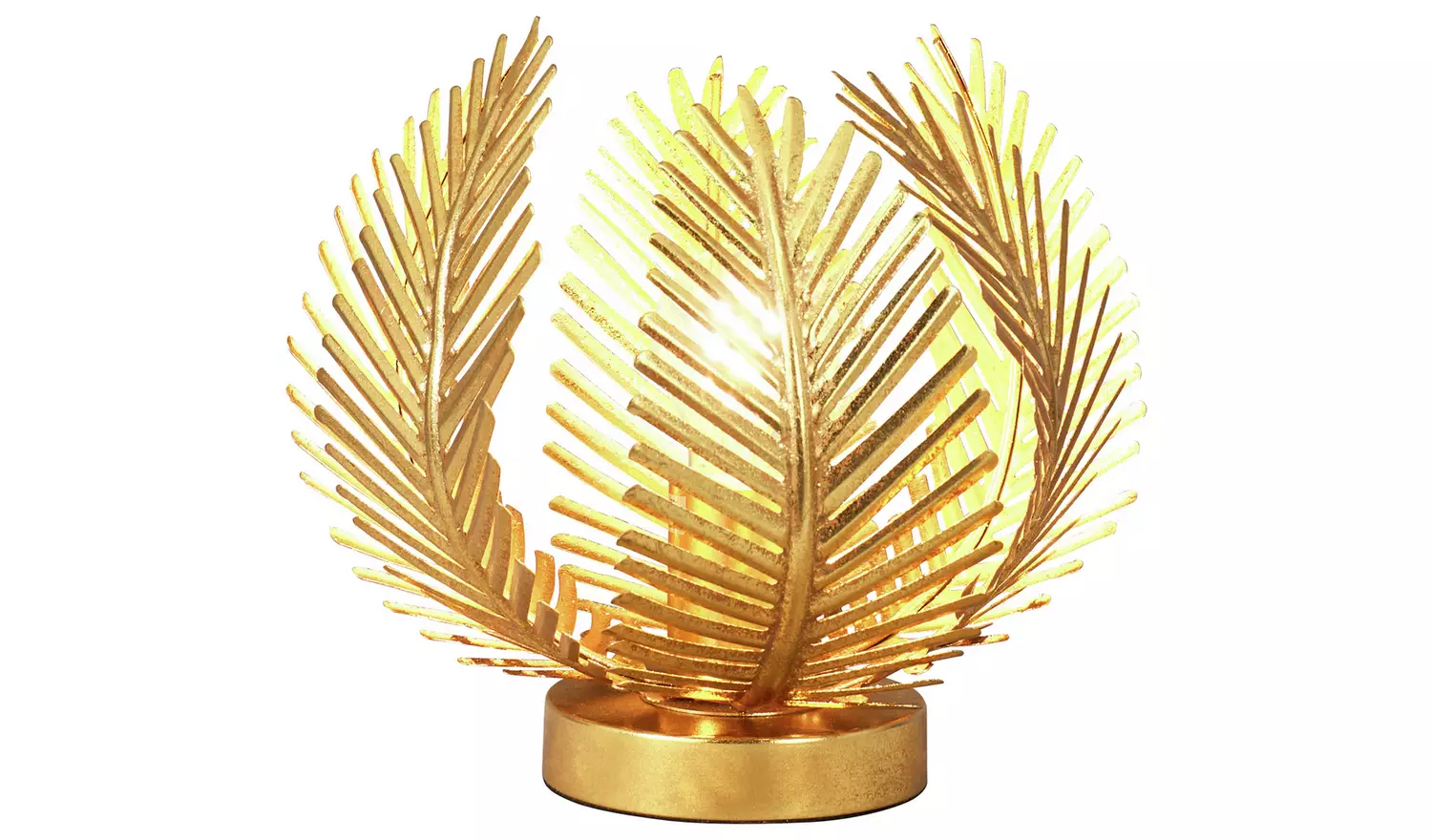 BHS Brooklyn Vessel Metal Table Lamp - Brass