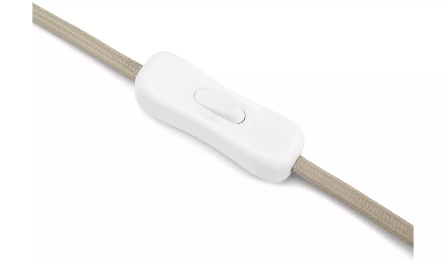 Habitat Bobble 61cm Ceramic Table Lamp - Cream