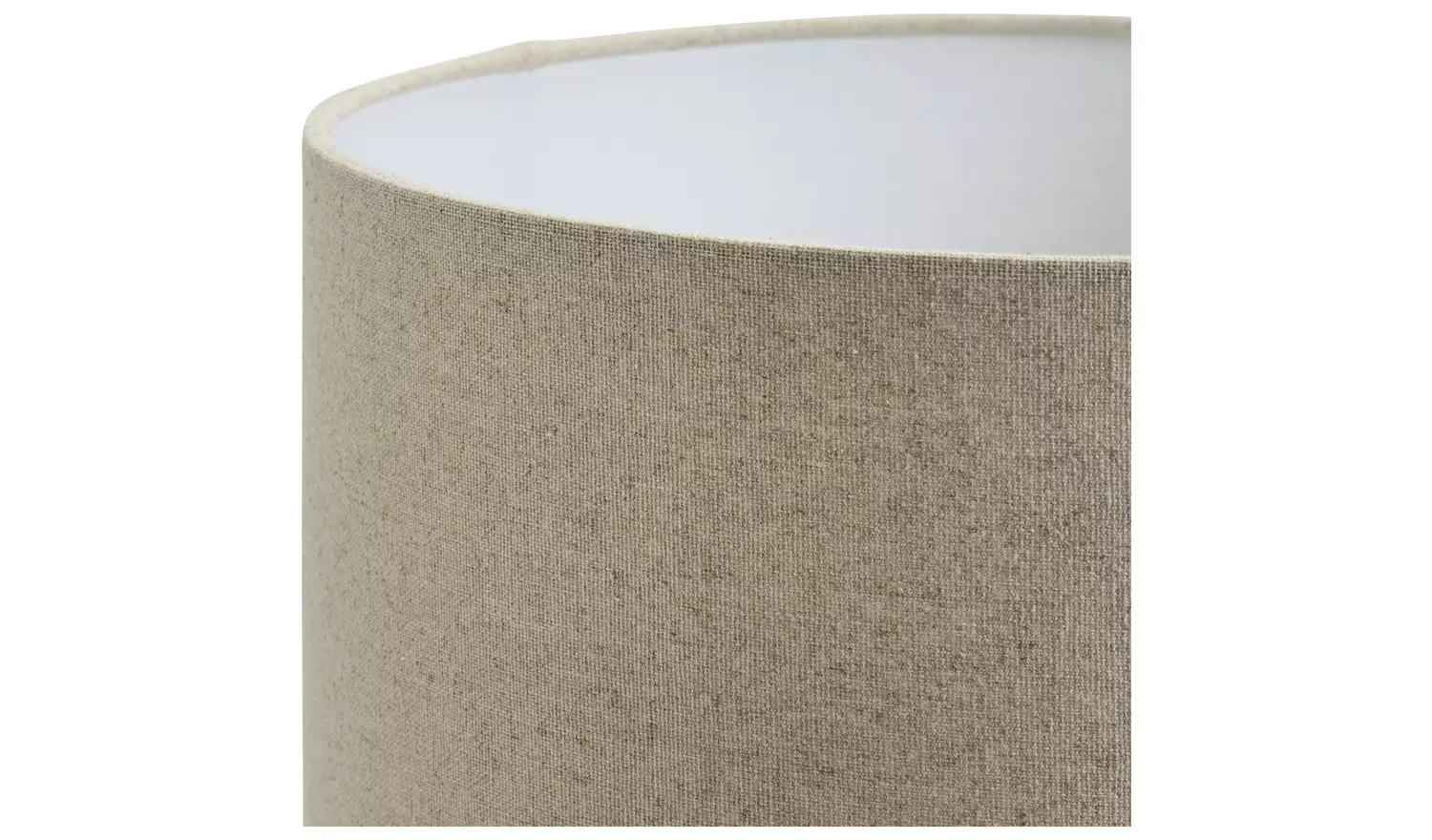 Habitat Leone 53cm Metal Tripod Table Lamp - Brass & Natural