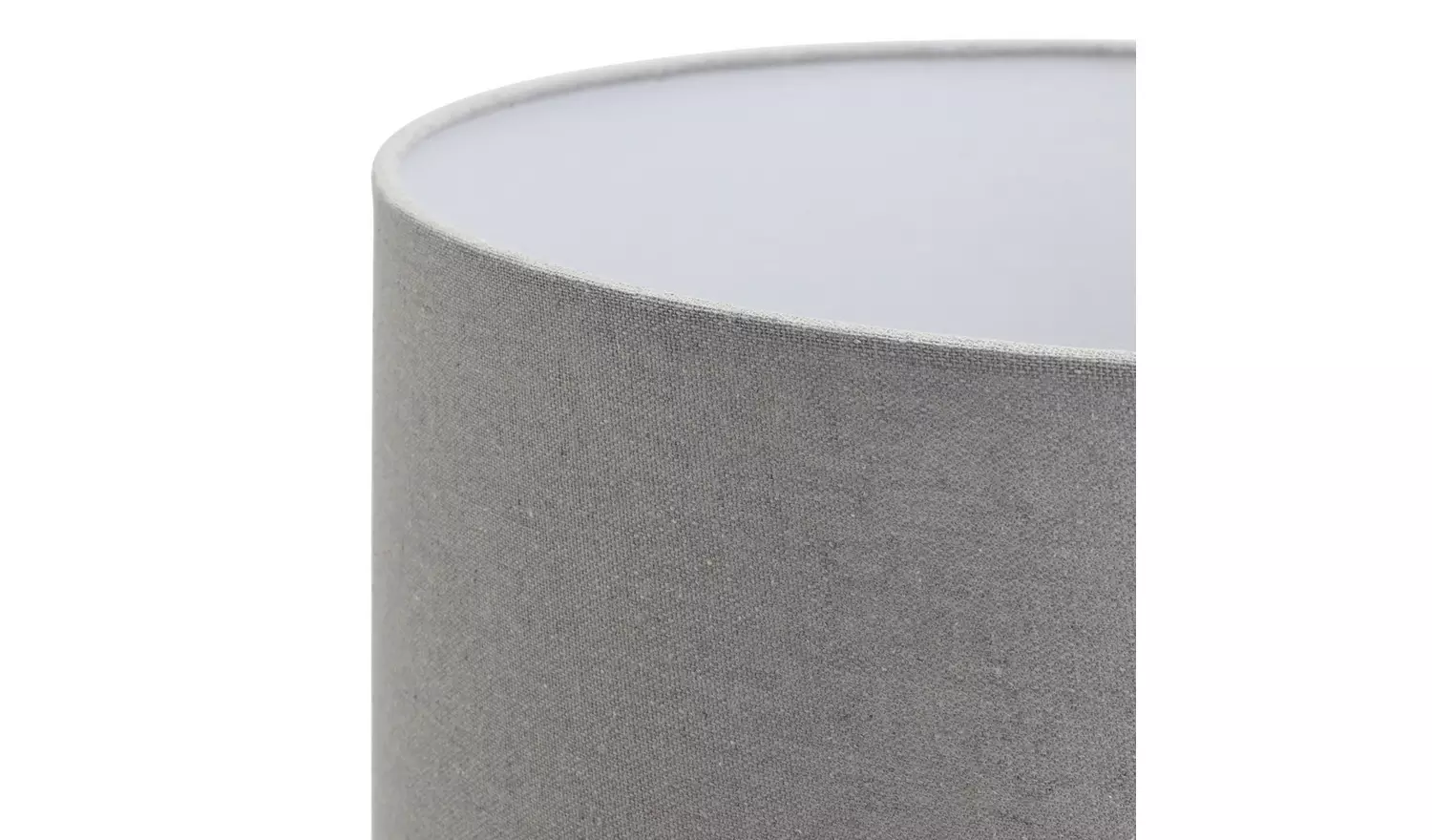 Habitat Bobble 61cm Ceramic Table Lamp - Grey