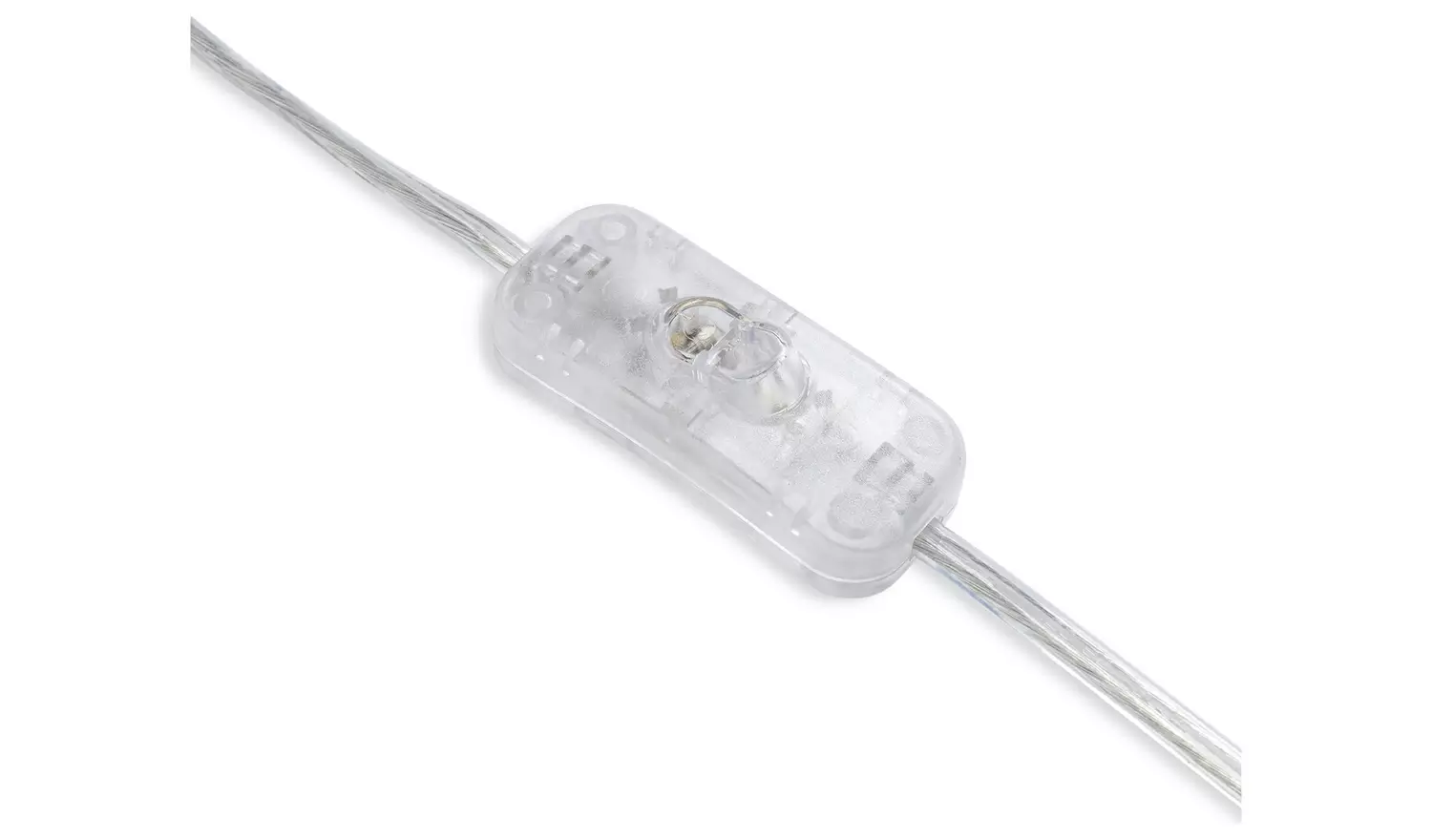 Habitat Leone 53cm Metal Tripod Table Lamp - Chrome