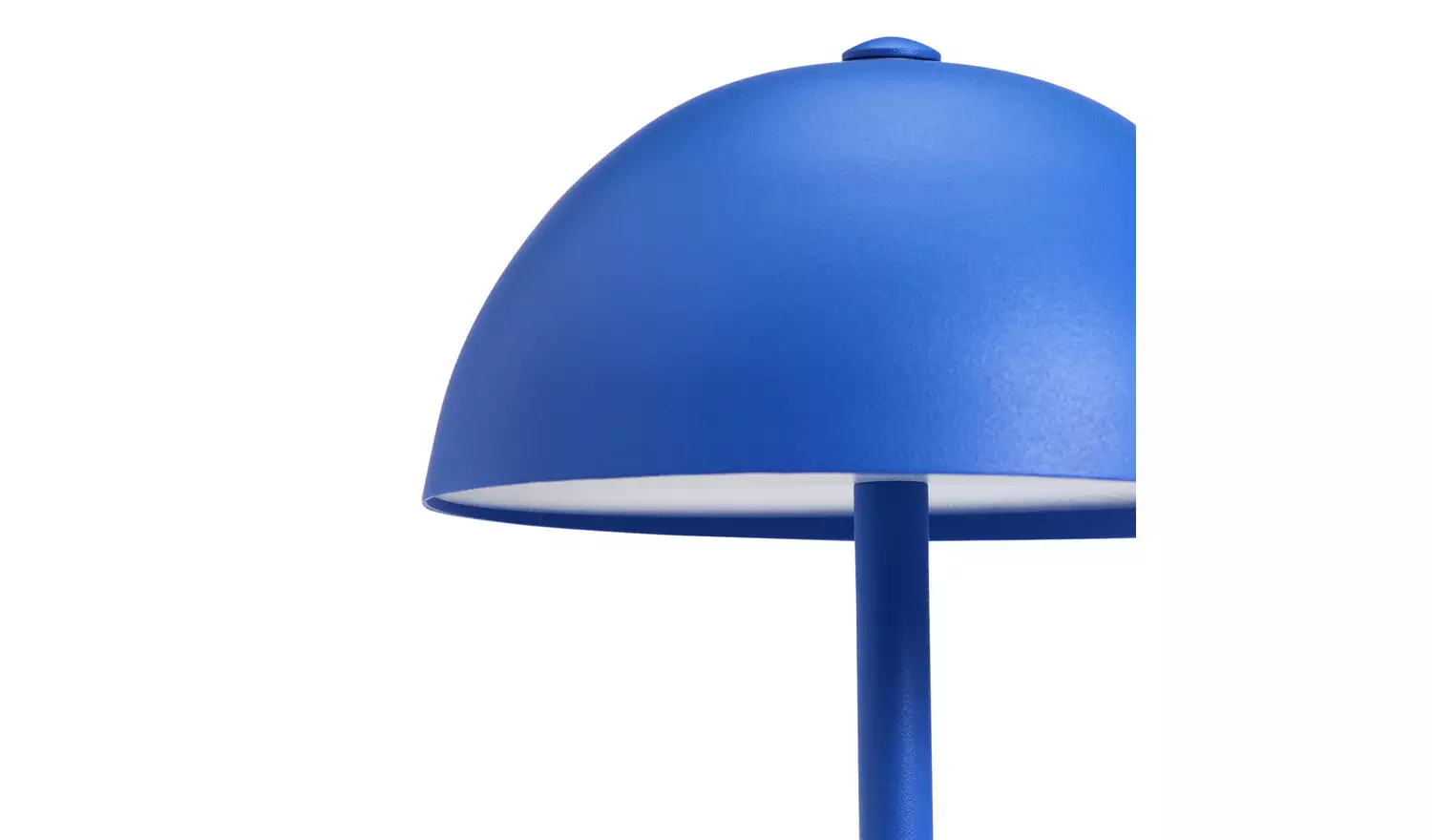 Habitat Rechargeable Mushroom LED Table Lamp - Blue