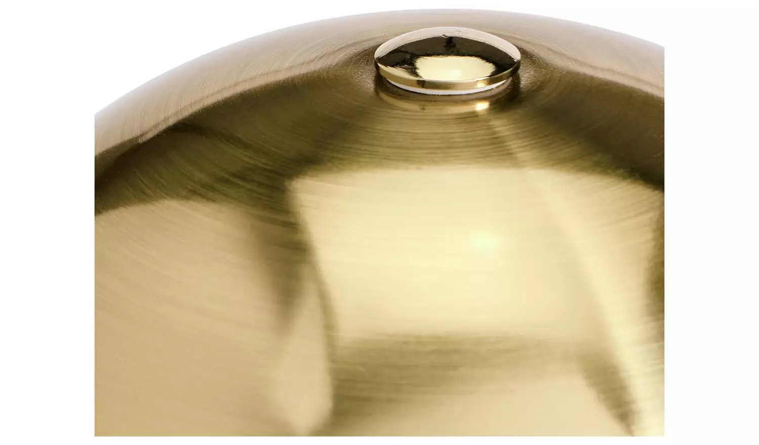 Habitat Rechargeable Mushroom LED Table Lamp - Brass