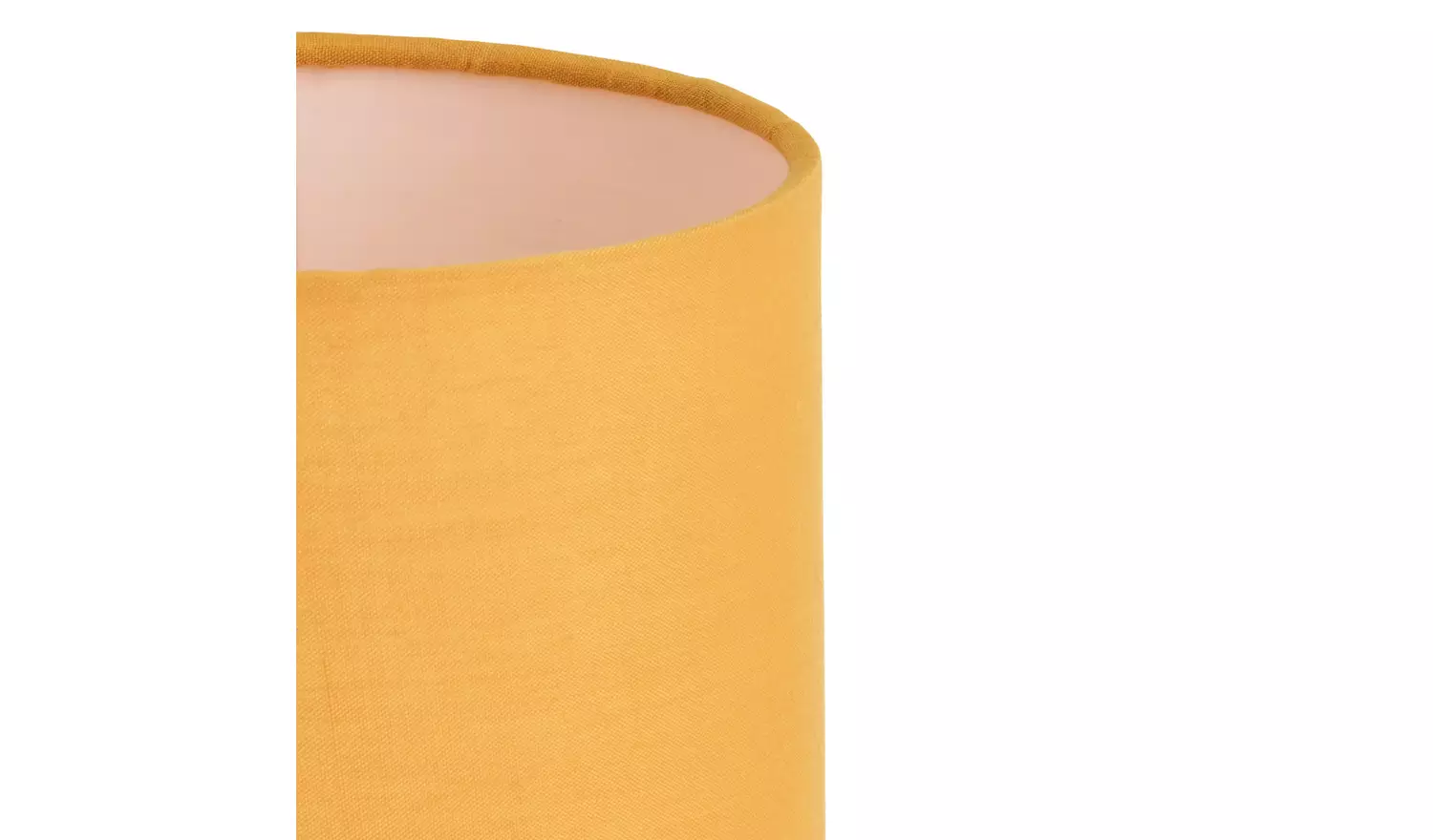 Argos Home Column Table Lamp - Mustard