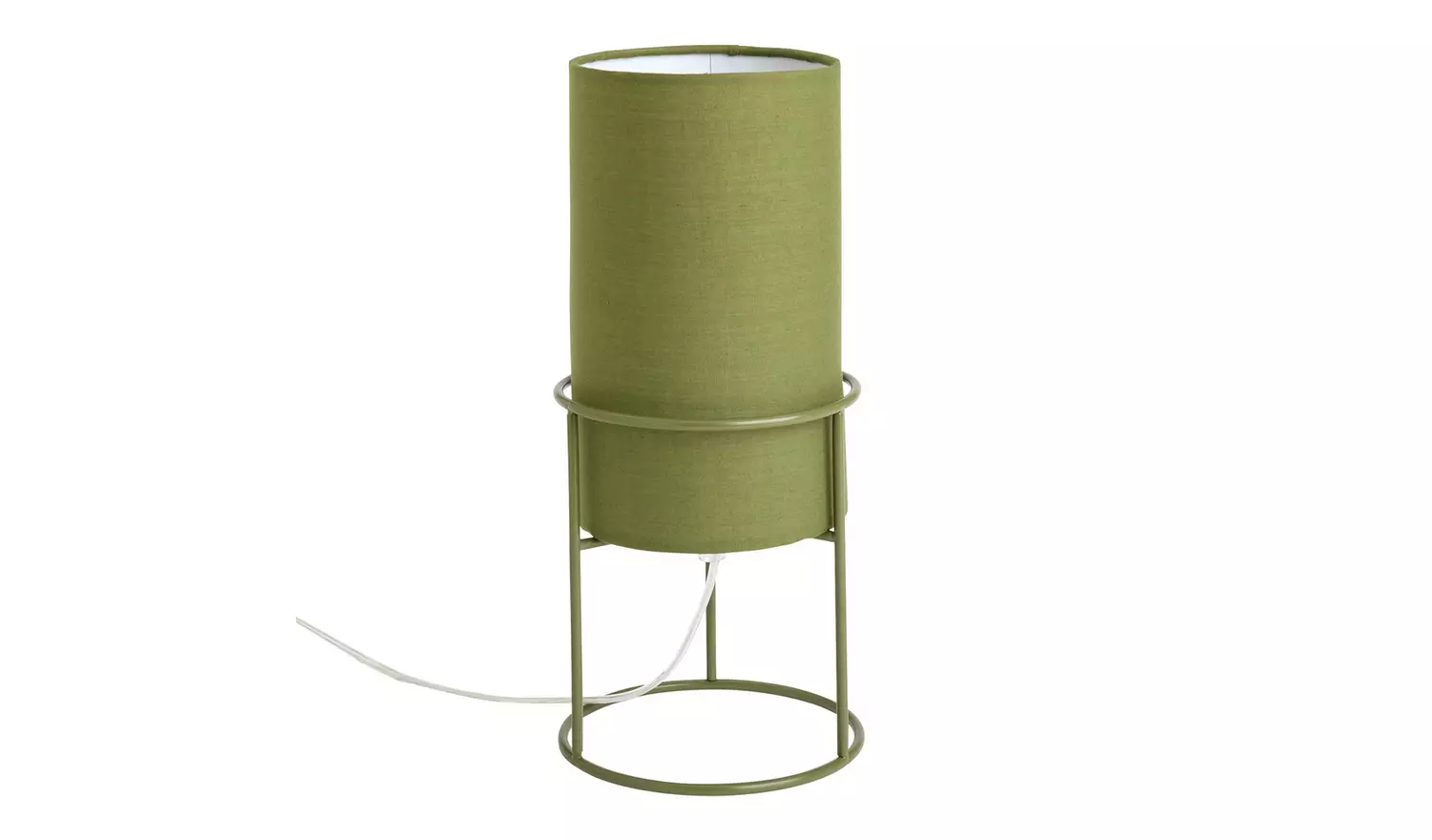 Argos Home Column Table Lamp - Green