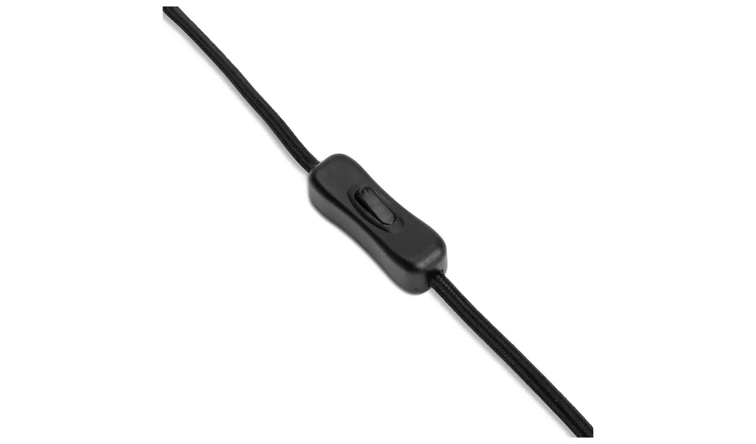 Habitat Lyle Wooden 46cm Tripod Table Lamp - Black